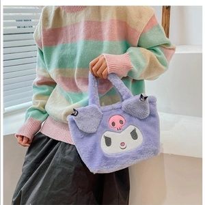 Kuromi plush small bag